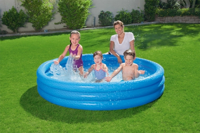 Inflatable Children's Garden Pool Blue