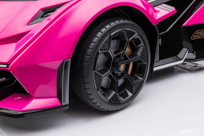 Battery Operated Lamborghini GT Pink Car