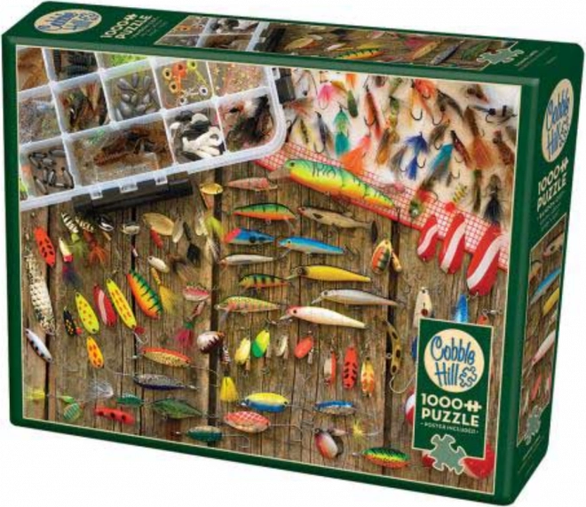 Cobble Hill Fishing Lures Puzzle 1000 Pieces