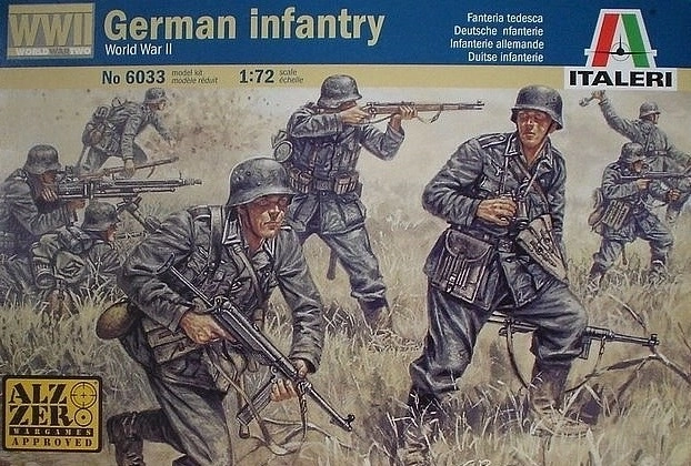 German Infantry Figures