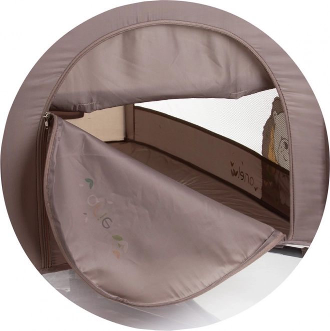 Chipolino Travel Cot Ariel Pastel Green