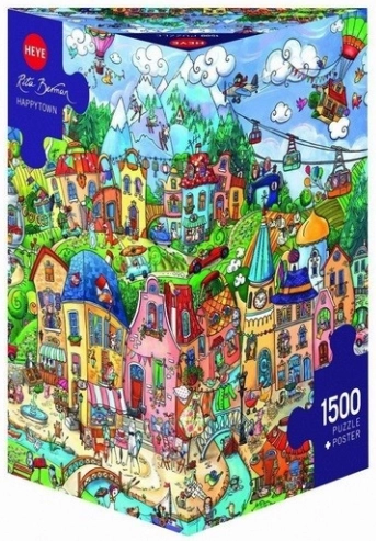 Full-size poster for comfortable puzzling