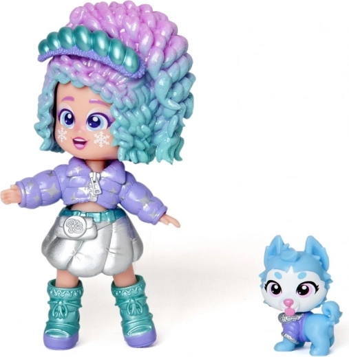 Punčka Chloe z ljubljenčkom in bleščečimi detajli