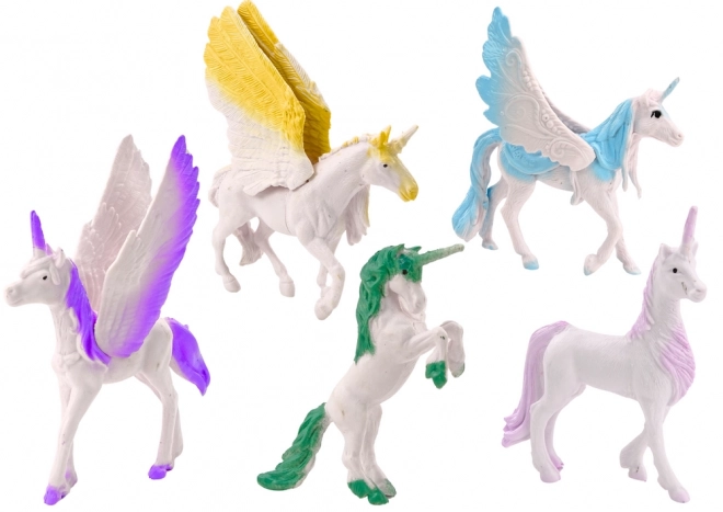 Magic Pegasus Unicorn Figures Set