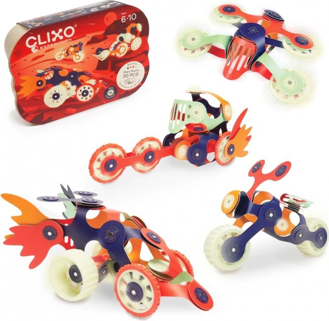 Magnetické kocky Clixo Marťanská expedícia
