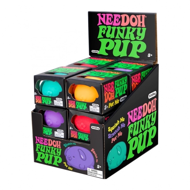 Schylling Funky Pup NeeDoh Toy 1 Piece