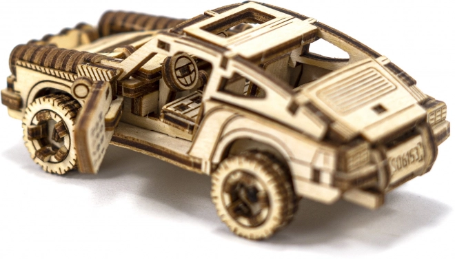 Wooden 3D Puzzle Rally Car Model