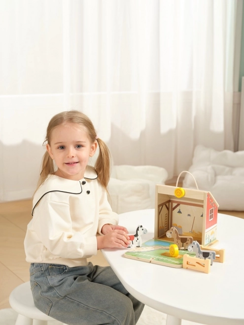 My First Horse Stable for Kids