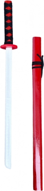 Wooden Training Katana Red 70 cm
