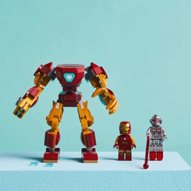 Lego Marvel Iron Man Mech vs Ultron