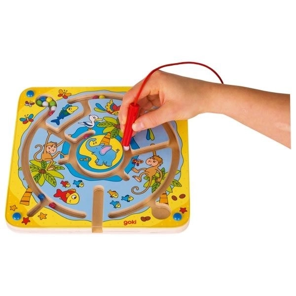 Magnetic Maze Island Toy