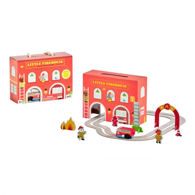 Fire Station Play Set by Petit Collage