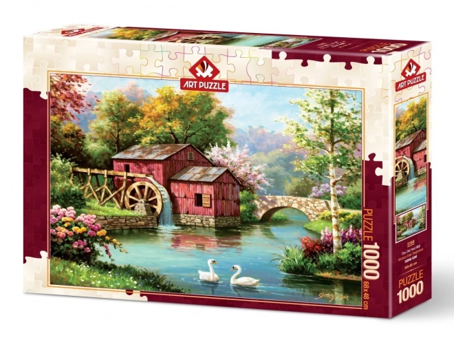 Old Red Mill Puzzle 1000 Pieces