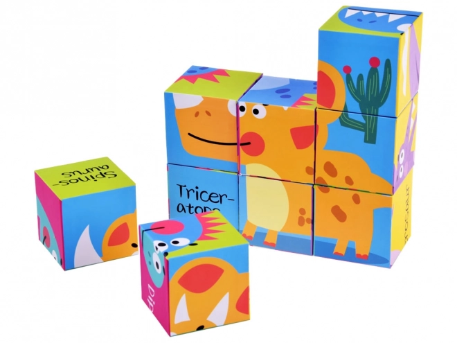 Dinosaur Puzzle Large Blocks Set