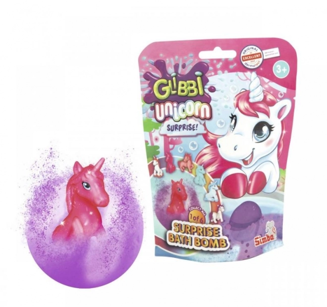 Glibbi Unicorn Surprise Bath Bomb