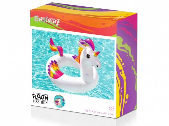 Large Inflatable Unicorn Swim Ring by Bestway