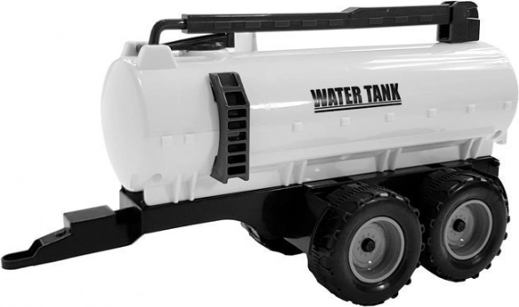Water tank trailer with large wheels