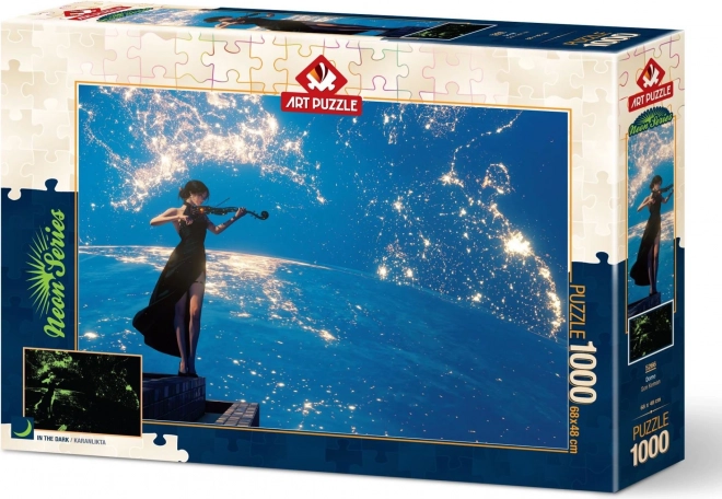 Glow-in-the-Dark Dome Puzzle 1000 Pieces