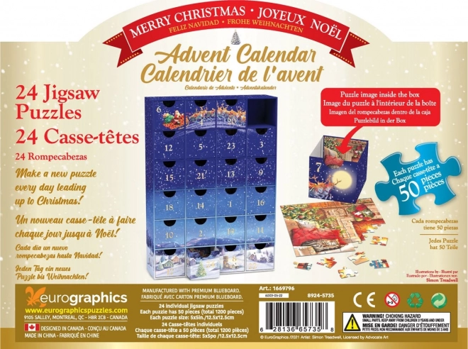 Eurographics Puzzle Advent Calendar: Merry Christmas