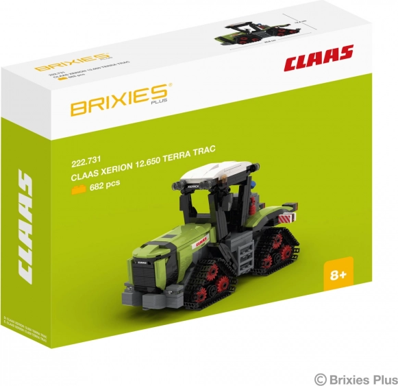 Construction Kit BRIXIES Plus Claas Xerion 12.650 Terra Trac Crawler Tractor