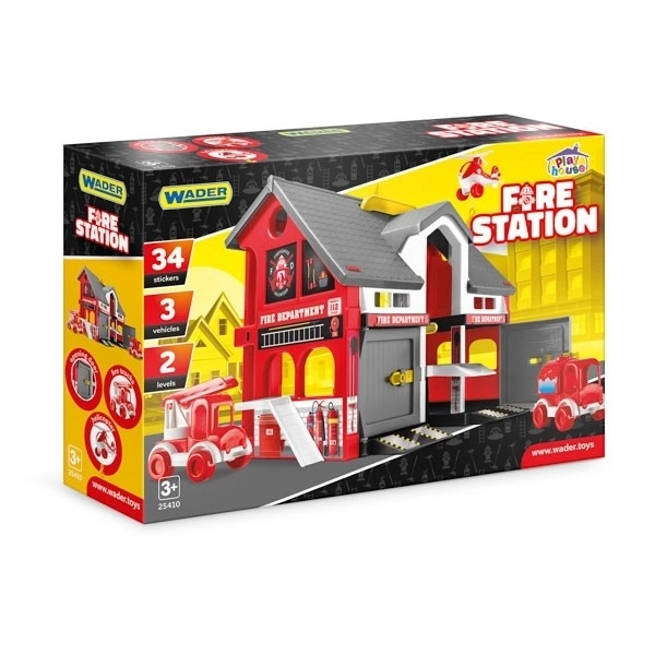 Play House Fire Station Set