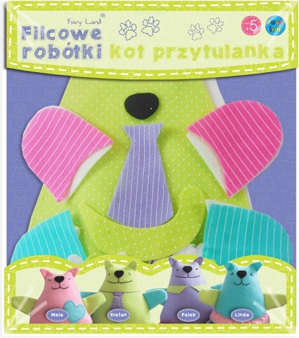 Creative Set Plush Cat Stefan Felt Crafts