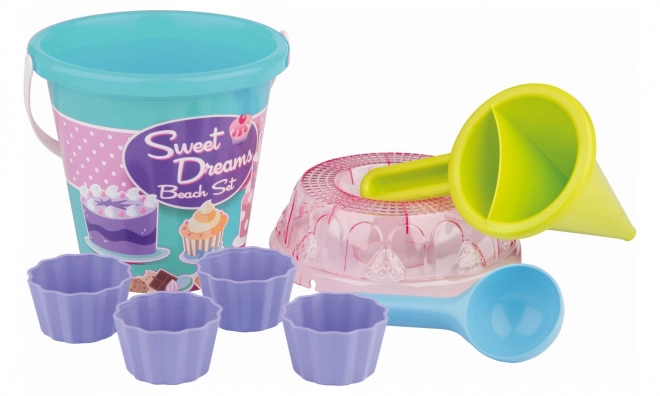 Androni Sand Set with Funnel - Medium, Blue