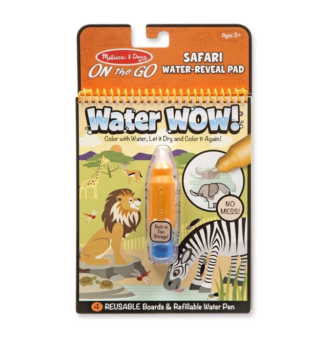 Safari WaterWow Coloring Book