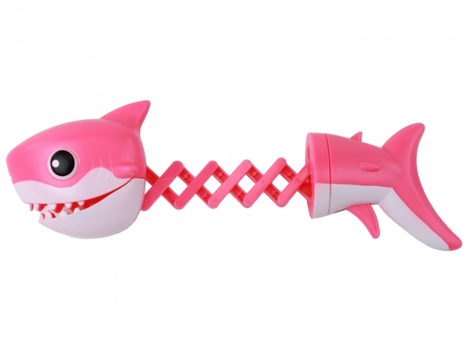 Interactive Pink Shark Biting Toy