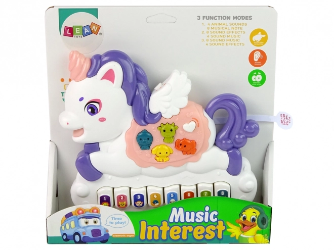 Interactive Unicorn Piano for Kids