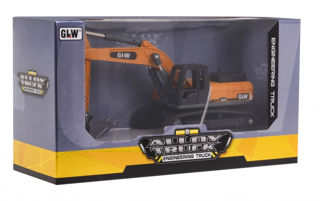 Metal Construction Excavator Toy for Kids