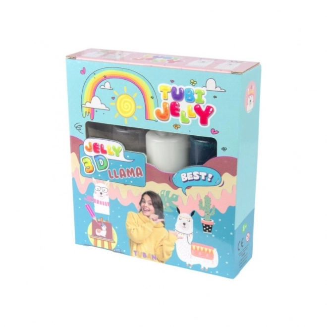 Tubi Jelly 3D Craft Set - Llama