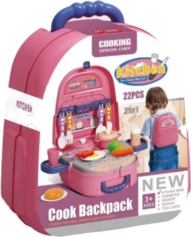 Kitchen set 22 pcs backpack