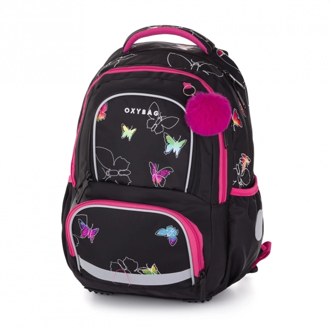 School Backpack Oxy Next Butterfly