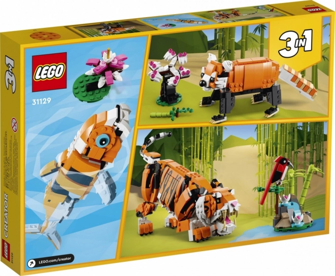 Majestic Tiger LEGO Creator Set