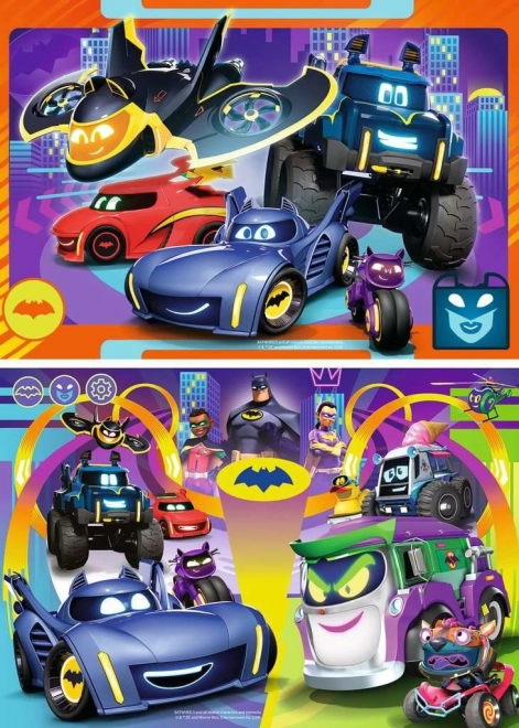 Batwheels Puzzle Set 2x24 Pieces