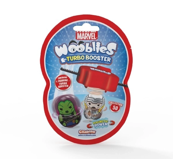 Wooblies Superheroes Collector Set with Turbo Launchers