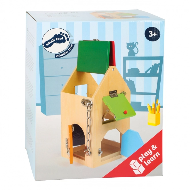 Small Foot Motor Skills House with Locks