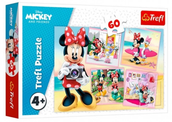 Charming Minnie 60-Piece Puzzle