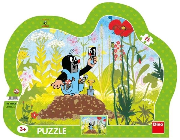 Dino puzzle the Mole and Pants 25 pieces