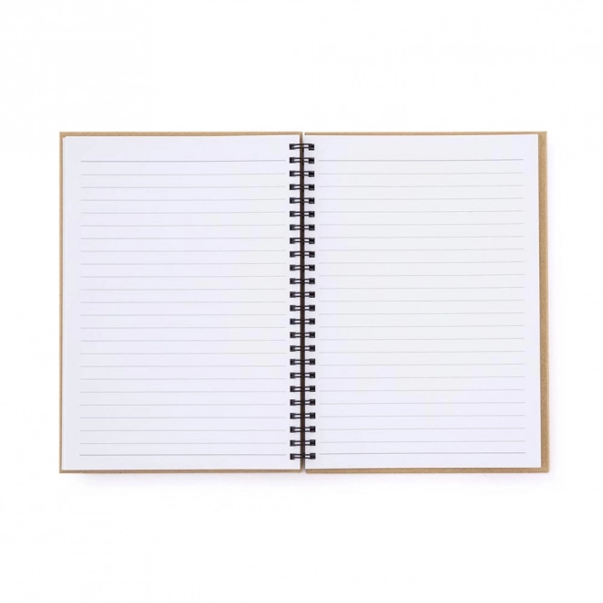 Kraft Nature A5 Twin Wire Notebook