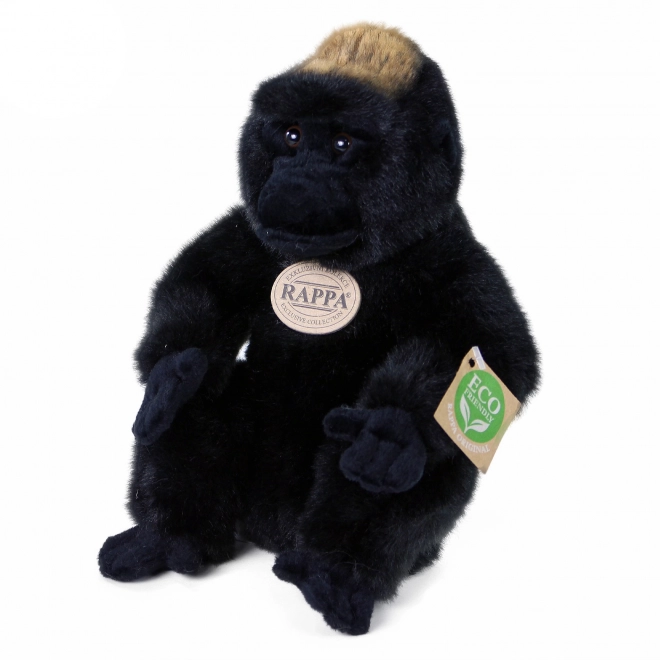 Eco-Friendly Sitting Gorilla Plush Toy 23 cm