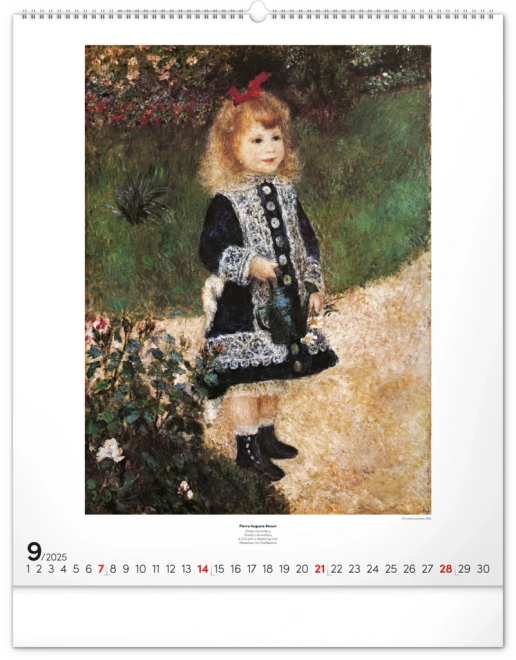 Notique Wall Calendar Impressionism 2025