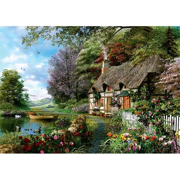 Ezer darabos varázslatos falu puzzle
