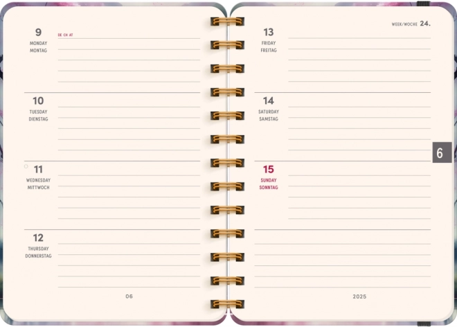 Notique Spiral 18-Month Planner Petito - Sakura 2024/2025