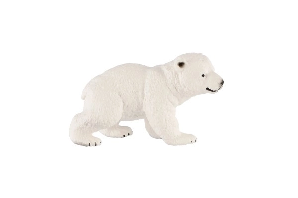 Polar Bear Cub Plastic Figure 6cm