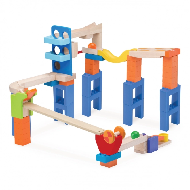 Wonderworld Trix Magic Bridge Wooden Marble Run