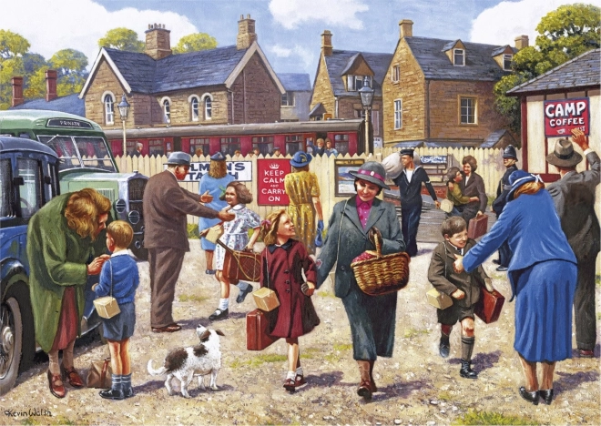 Gibsons Puzzle Evacuation 4x500 Pieces