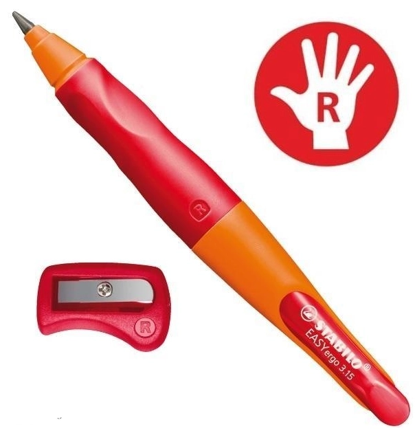 Stabilo Easyergo Pencil For Right Handed 3.15 Mm Orange