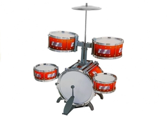 Children's Drum Set with Stool